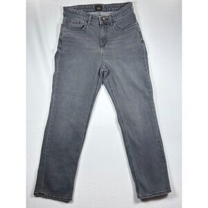 Lee Jeans Womens Classic Fit‎ Straight Leg SZ 10 Charcoal Gray Stretch RN 130273